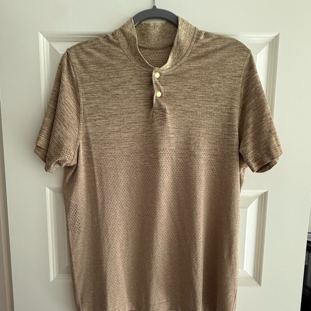 Lululemon Metal Vent Breathe Polo - Gradient Fade, Size Medium